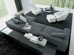 This sofa setup comes from an at post on 5 alternative uses for a desk. Pin On Living Rooms Black And White