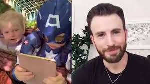 Chris Evans praises boy who saved sister from dog attack