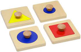 This single shape puzzles comes with: Elite Montessori Thick Single Multiple Shape Jumbo Knob Puzzles Preschool Toddler Learning Material Single Shape Puzzles Toys Games Amazon Com