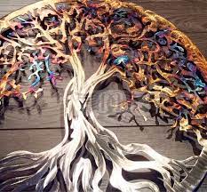 11th Anniversary Stainless Steel Tree Of Life Wall Decor Wall Art Metal Tree Wall Art Tree Of Life Wall Decor Tree Wall Decor