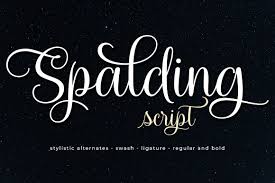 You can use these fonts to create custom styles. Spalding Script 483878 Calligraphy Font Bundles In 2020 Free Script Fonts Premium Fonts Script