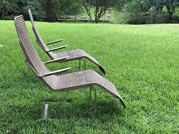Consult the ral color chart and choose the color of your seat from among the 200 shades available. Vintage Lloyd Loom Flanders Wicker Outdoor Patio Pool Side Bouncy Chair Set Ebay
