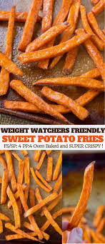 Oven Baked Sweet Potato Fries Recipe Sweet Potato Fries Baked Crispy Sweet Potato Sweet Potato Fries