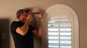Arched windows are best friends with valances. Custom Fitted Vs Diy Window Treatments Which Are Better Sunburst Shutters Window Fashions