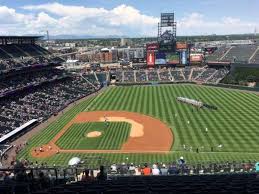 Coors Field Section U321 Home Of Colorado Rockies