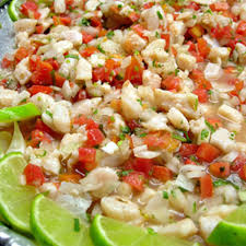 In a medium, shallow bowl, add the cleaned shrimp and lime juice and sprinkle with a little salt. Memo S Shrimp Ceviche