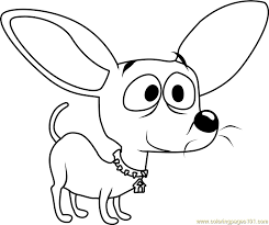 You could also print the picture while using the print button above the image. Pound Puppies Squirt The Chihuahua Coloring Page For Kids Free Pound Puppies Printable Coloring Pages Online For Kids Coloringpages101 Com Coloring Pages For Kids