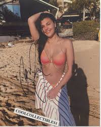 AMBER MONTANA FRANK of THE HAUNTED HATHAWAYS IN PERSON SIGNED 8X10 COLOR  PHOTO