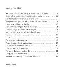 Brian Bilston Here Is A Poem Entitled Index Of First Lines Which Is Comprised Entirely Of The First Lines Of Poems Which I Shall Never Write