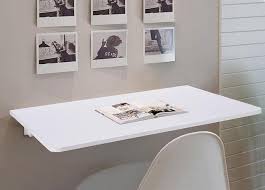 Some desks are built into a slim casing mounted directly onto the wall, to be folded down when needed and hidden away when not in use. 10 Best Wall Mounted Folding Table In 2021 Buying Guide