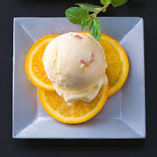 Orangeneis Mit Sirup Rezept Orangeneis Eis Orangensirup