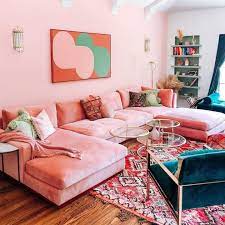 Shop our pink velvet couch selection from the world's finest dealers on 1stdibs. Step Outside Of The Comfort Zone Pink Sofa Living Room Ideas Decoholic