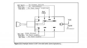 I put the switch inside the cabin right under the parking brake. 1957 Chevy Headlight Wiring Diagram More Diagrams Marine