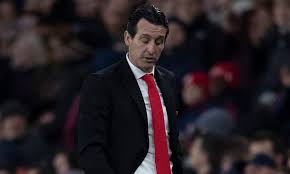 Head coach unai emery at the arsenal training ground at london colney on may 24, 2018 in st albans, england. Arsenal Youth Players Do Impressions Of Unai Emery As Under Fire Boss Battles For Respect Daily Mail Online