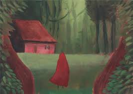 Quand elle lui posa une question sur ses dents, le un chasseur vint à passer par là. Le Petit Chaperon Rouge