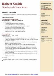 Don't use language that might make the person reading your resume feel bad or insecure about their home, office, or store. Cleaning Lady Resume Samples Qwikresume