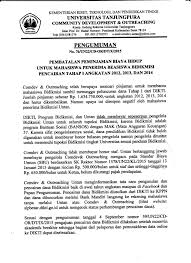 We did not find results for: Pengumuman No 76 Un22 Cd Or Dt X 2015 Comdev Outreaching Universitas Tanjungpura Facebook