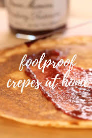 Easy Crepe Recipe Recipe Recipes Crepe Recipes Easy Crepe Recipe