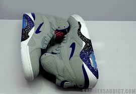 Nike Air Force 180 High Grey Royal Orange Sneakernews Com