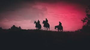 We hope you enjoy our rising collection of red dead redemption 2 wallpaper. Desktop Wallpaper Red Dead Redemption 2 Silhouette Video Game 2019 Hd Image Picture Background F4947b