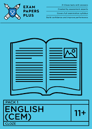 11 English Cloze Cem Pack 1 Exam Practice Papers