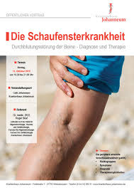 Schaufensterkrankheit Vortrag Zu Durchblutungsstorungen Der Beine Krankenhaus Johanneum