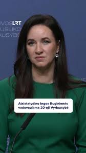 Inga Ruginienė: į kiekvieną darbą ateinu padaryti tai, kas svarbu. LRT TV naujienų tarnybos vaizdo medžiaga. #LRT #IngaRuginienė | LRT
