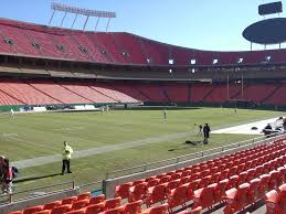 Arrowhead Stadium View From Lower Level 122 Vivid Seats