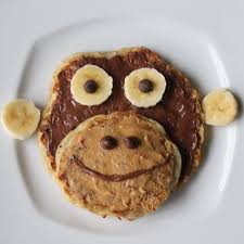 Monkey Pancakes Recipe Food Fun Pancakes Recipes