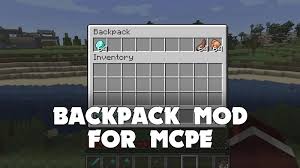 Make sure your world has experimental gameplay on · 2. Backpack Mod For Minecraft Pe Latest Version For Android Download Apk