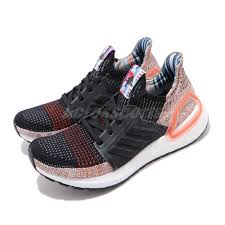 Details About Adidas Ultraboost 19 W Black White Solar Orange Women Running Shoes G54017