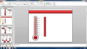 013 Goal Thermometer Template Excel Archaicawful Ideas Chart