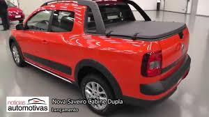 Trendline r 47 490 highline r 52 720 e cross r 59 990 sempre com motor 1 6 litro com um porém. Nova Saveiro Cabine Dupla Detalhes Noticiasautomotivas Com Br Youtube