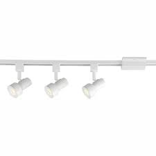White Track Lighting Kits Track Lighting The Home Depot