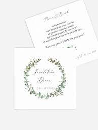 Green Minimal Faire Part Mariage Carte De Remerciement Mariage Carte Remerciement Anniversaire