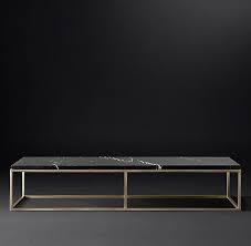 Nicholas Marble Rectangular Coffee Table Marble Coffee Table Coffee Table Marble Tables Living Room