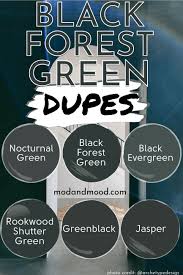 Image result for Black Forest Green 2016 200