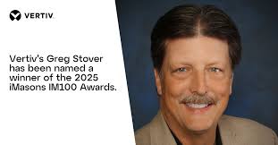 We're thrilled to share that Greg Stover, Global Director of Hi-Tech  Development at Vertiv, has been named a winner of the 2025 iMasons IM100  Awards! This honor recognizes his lasting impact and