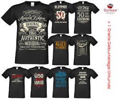T Shirt Zum 50 Geburtstag Geschenk Frau Mann 1968 T Shirts Lustige