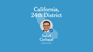 California 24th Congressional District Results Salud Carbajal Vs Andy Caldwell The New York Times