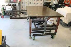 Diy Welding Table And Cart Ideas Welding Table Welding Shop Welding Projects
