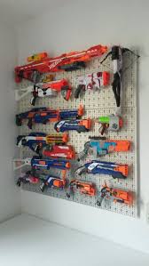 Exclusive blaster rack for nerf guns. Pin Auf Organizing