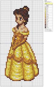 Belle By Makibird Stitching On Deviantart Disney Cross Stitch Patterns Cross Stitch Cross Stitch Patterns
