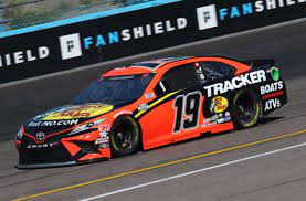 Brad keselowski drives the number that can be as bad as one; Nascar Another Race Another Joe Gibbs Racing Toyota To The Rear