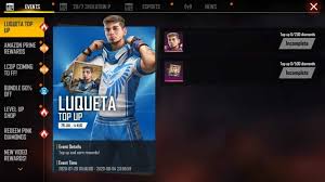 It rewards them with points for. How To Get Free Luqueta Character In Free Fire Luqueta Top Up Event Mobile Mode Gaming