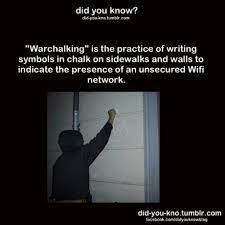 Good Guy Warchalkers I Love The White Hats Fun Facts Tumblr Co Wifi Network