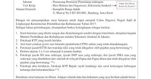 Tentu saja tema acara halal bihalal memang telah banyak dicari oleh orang di internet. Contoh Terbaru Surat Lamaran Cpns Kemendikbud Tahun 2017 Beserta Cara Pengiriman Berkas Rekrutmen Lowongan Kerja Bulan Juli 2021