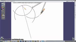 Triangle Constructions Worksheets