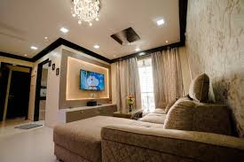 You can use modern office interior concepts and sometimes you can hire a turnkey office interior designer for complete designing and execution. 2 Bhk Home Interior Design Homes By Hollahomes Com Modern Living Room Mumbai By Holla Homes Houzz