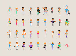 Tinder Most Right Swiped Jobs Motion Design Animation Illustration Design Inspiration